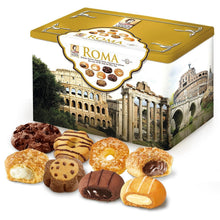 Load image into Gallery viewer, Elegant Matilde Vicenzi Cookie Tin - 32oz Italian Pastry Assortment for Gifts