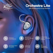 Load image into Gallery viewer, Performance 8 Balanced Armature In-Ear Monitors with Oxygen-Free Copper Cable