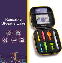 Load image into Gallery viewer, All-in-One Oral Sensory Stimulation Kit with Soft Textured Heads and Storage Bag