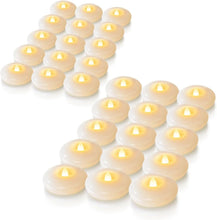 Load image into Gallery viewer, Long Lasting 200 Hour Floating LED Candles - Perfect for Weddings &amp; Parties