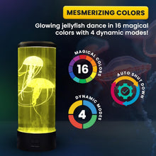 Load image into Gallery viewer, 16-Color Changing Jellyfish Aquarium Lamp - LED Night Light with Remote Control