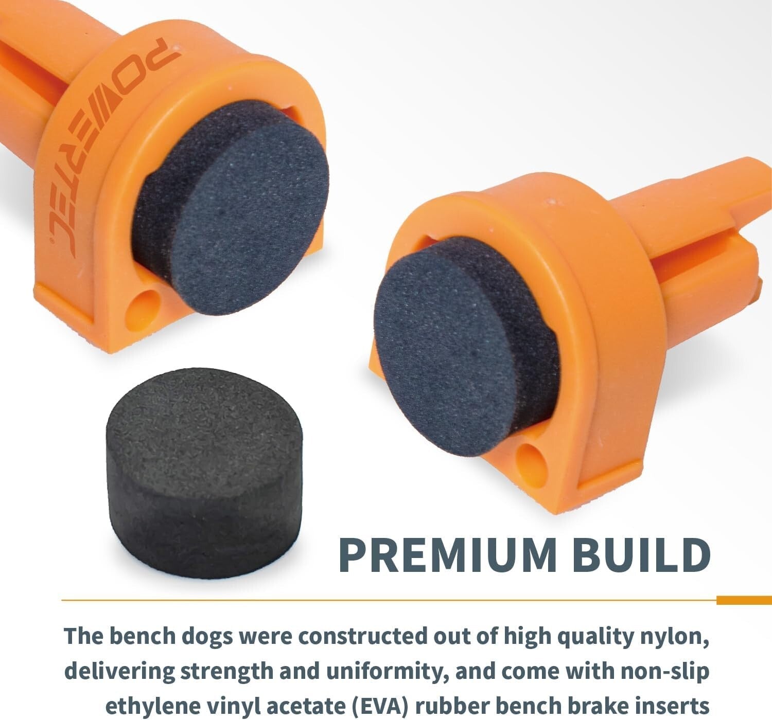 Complete 4PC Holdfast & 8PC Bench Dogs - Essential Woodworking Accessories