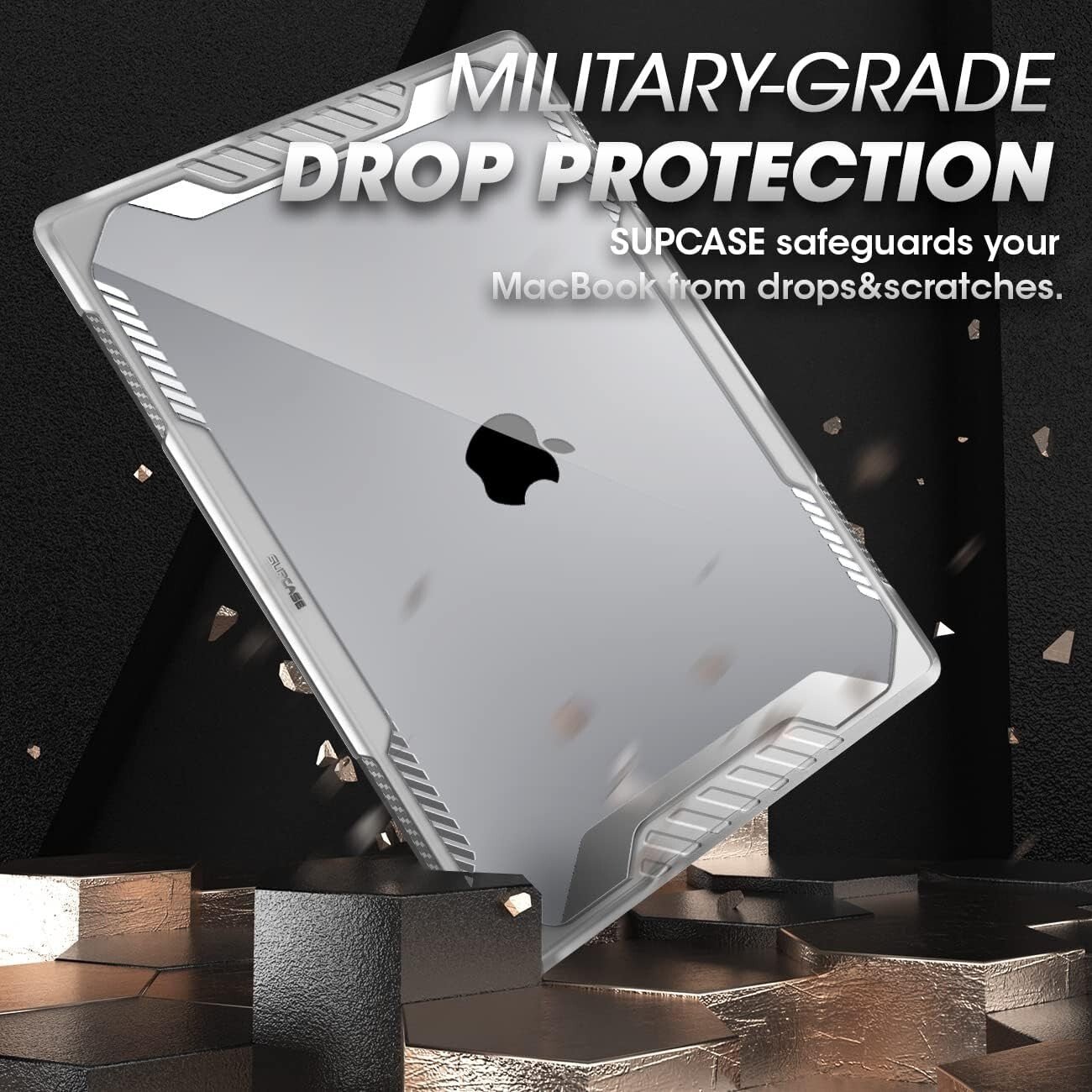 Protective Hard Case for MacBook Pro 14-inch, Light & Durable - Clear Finish