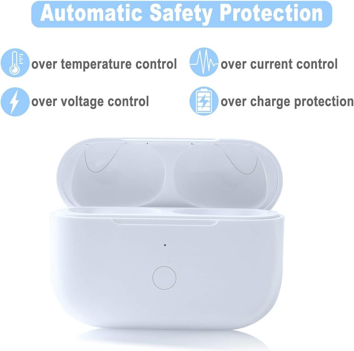 All-in-One Wireless AirPod Pro 1st & 2nd Charging Case - Lightweight & Efficient