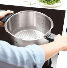 Load image into Gallery viewer, 6.3 Quart Stainless Steel Pressure Cooker with Steamer Insert &amp; Touch Control