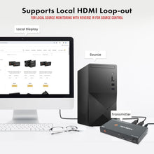 Load image into Gallery viewer, Professional Grade HDMI Extender Splitter 1 Input to 4 Outputs - 164ft Range