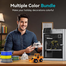 Load image into Gallery viewer, Strong &amp; Reliable 3D Printer PLA+ Filament - 8 Mini Spools 0.25kg, Multi-Color