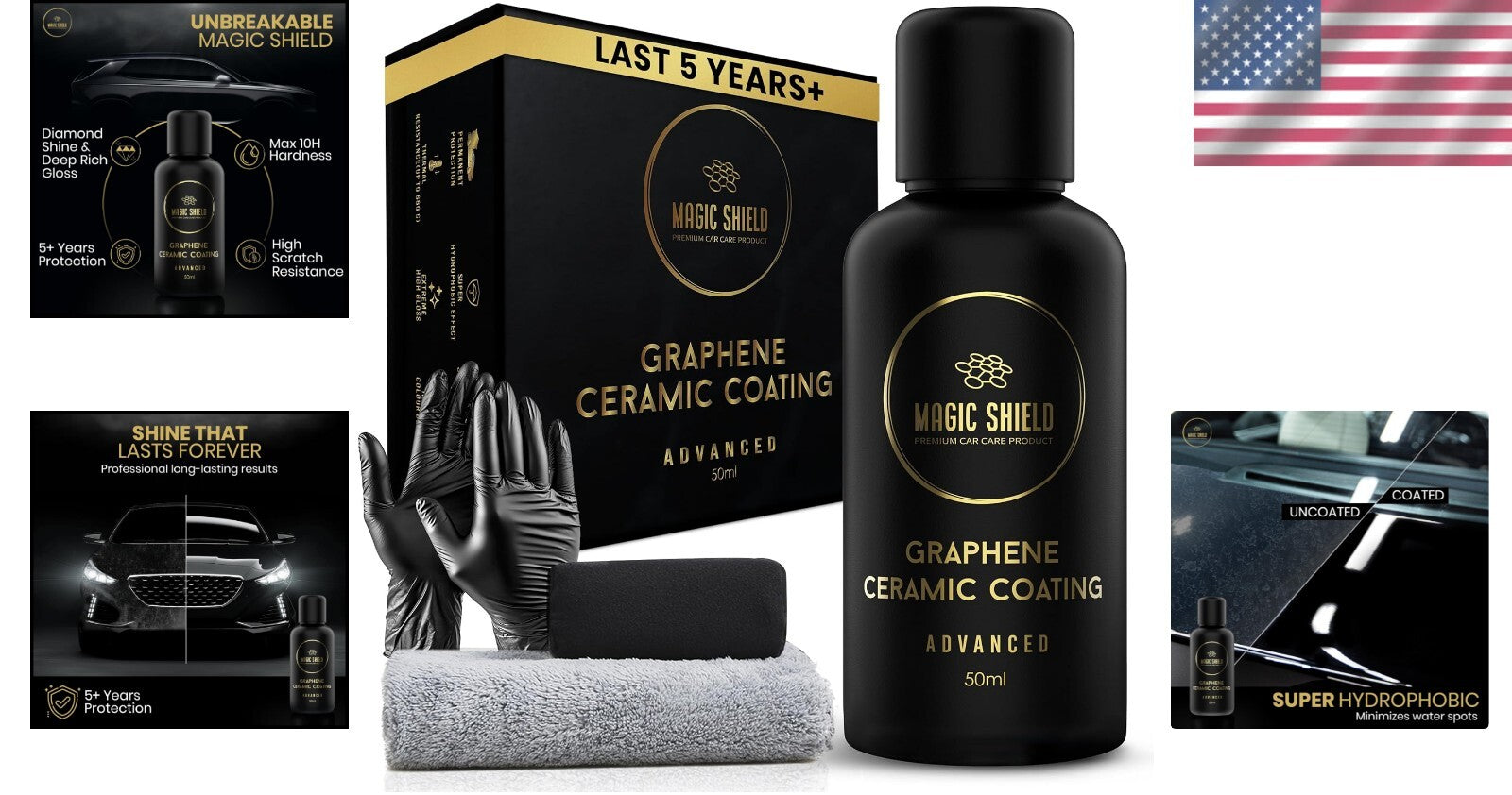 Durable Nano Ceramic Protection - Self-Healing Graphene for Vehicles and Marine