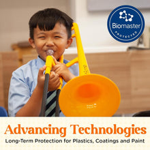 Load image into Gallery viewer, Durable Mini Trombone in Blue - Mouthpiece &amp; Easy Carry Bag Included for Kids