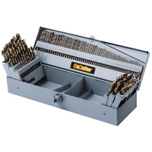 Load image into Gallery viewer, Versatile M35 Cobalt Drill Bit Set - 115 Pieces with Round Shank &amp; Ergonomic Box