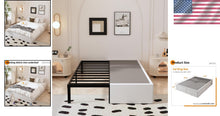Load image into Gallery viewer, Under Bed Storage California King Frame - Fabric Cover &amp; Squeak Resistant