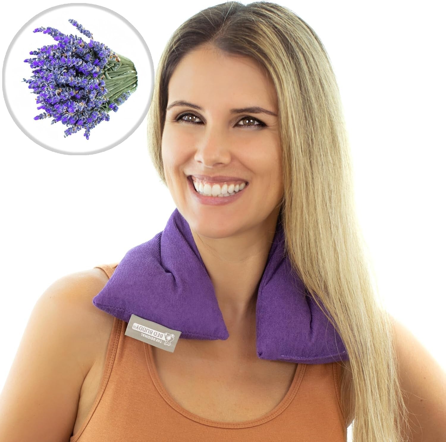 Microwave Heating Pad Gift Pack - 3 Aromatherapy Neck Wraps for Muscle Relief