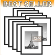 Load image into Gallery viewer, Versatile 12x16 Photo Frame Set of 10 - Easy Mounting, Durable Acrylic Design
