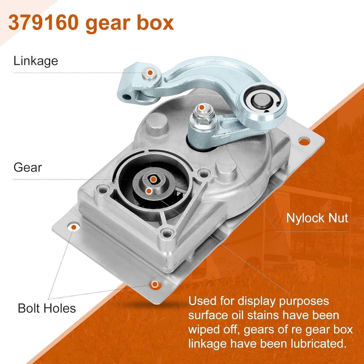 Kwikee Electric Step Replacement Gear Box for 22-40 Series (Part 1101425)