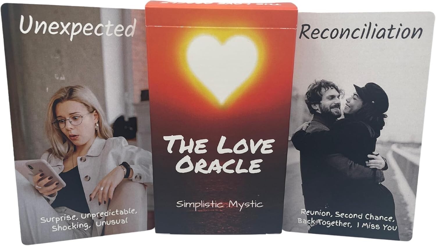 Compact Love Oracle Deck: 54 Cards for Intuitive Reading & Relationship Wisdom