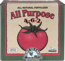 Load image into Gallery viewer, Organic All Purpose Fertilizer 4-6-2 Mix for Tomato &amp; Vegetable Plants - 15 lb