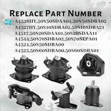 Load image into Gallery viewer, 6-Piece Mounts Set - Reliable Replacement for 2003-2007 Honda Accord 3.0L V6