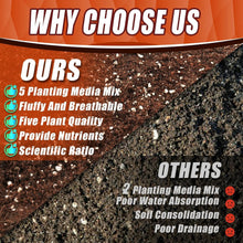 Load image into Gallery viewer, Premium Mix of Perlite, Coco Coir &amp; Peat Moss for Vibrant Indoor Vegetables
