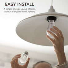 Load image into Gallery viewer, 6 Pack Dimmable A19 LED Light Bulbs, 3500K Natural White, Enclosed Fixture Rated