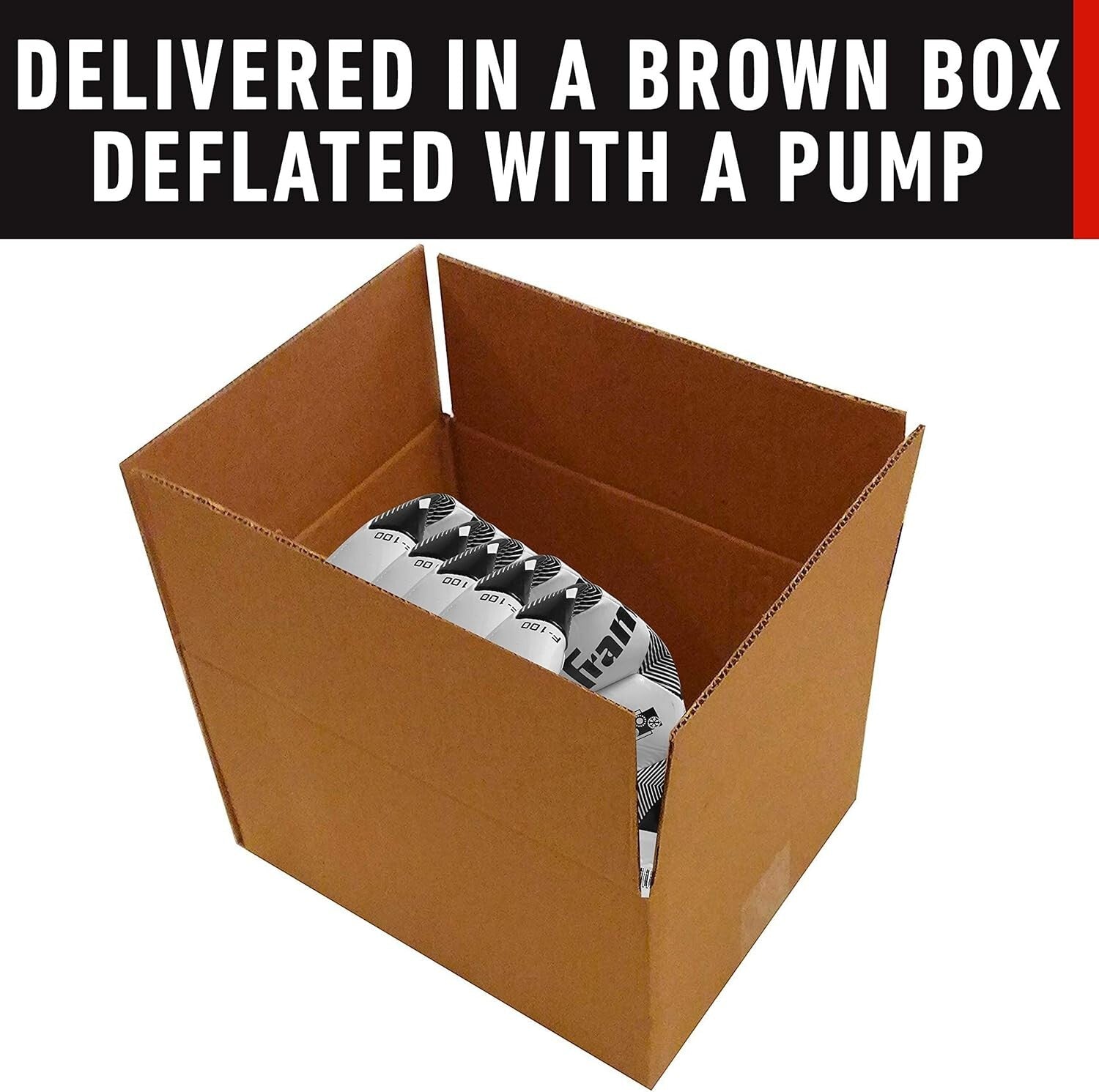 Durable Soccer Balls - Multi-layer with Foam Cushion - Sizes 3, 4 & 5 - 12 Pack