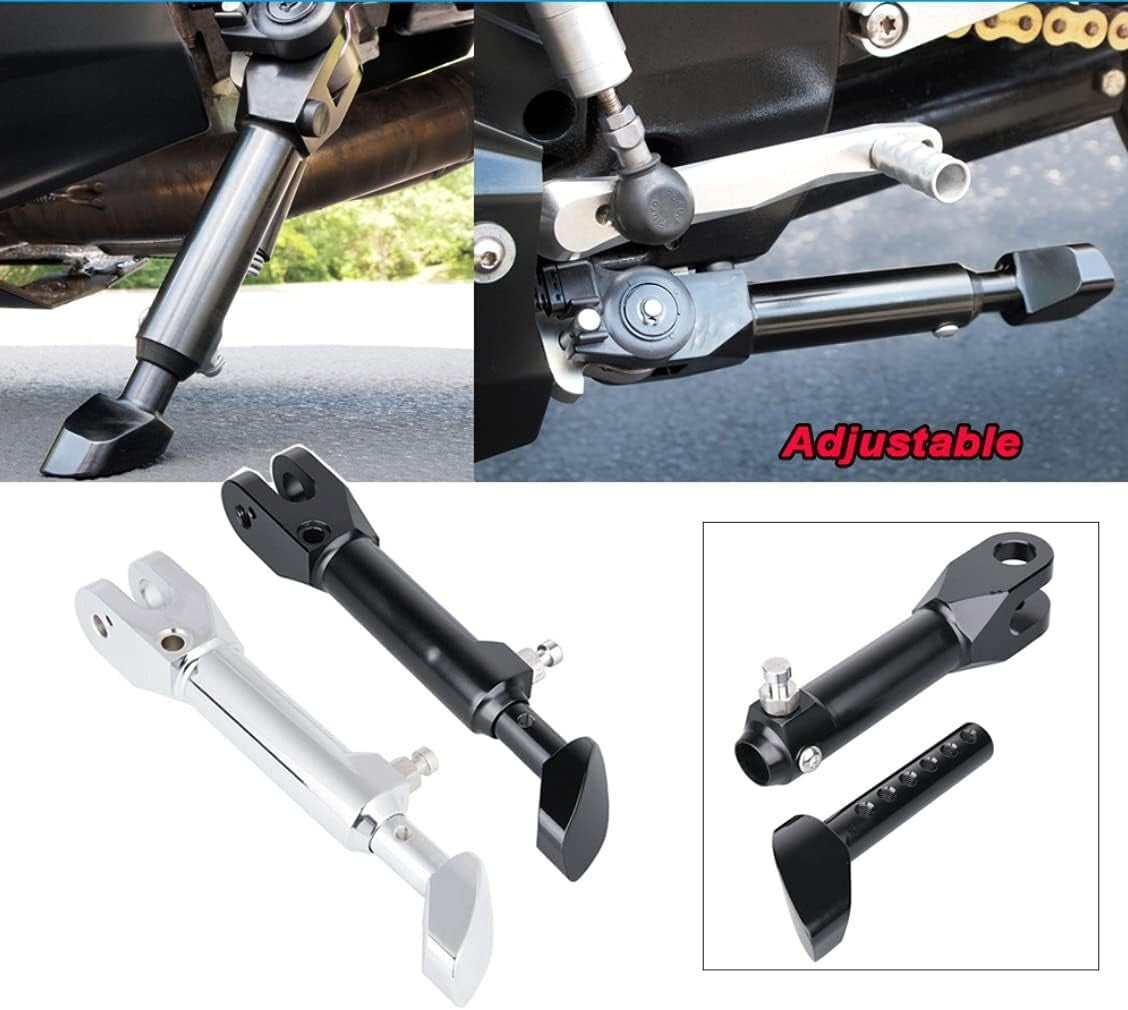 Adjustable CNC Kickstand for BMW S1000RR (2010-2020) - Premium Anodized Finish