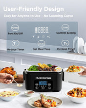 Load image into Gallery viewer, 1100ML Cordless Electric Lunch Box - Ideal for Office, Outdoor, and Road Meals