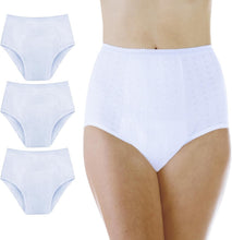 Load image into Gallery viewer, Comfortable Reusable Bladder Control Panties - 3 Pack for Everyday Discretion