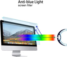 Load image into Gallery viewer, 21.5-22 Inch Blue Light Blocking Screen Protector - UV Eye Protection Film