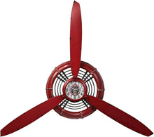 Load image into Gallery viewer, Handcrafted 26.4-Inch Vintage Airplane Propeller Wall Clock for Home Elegance