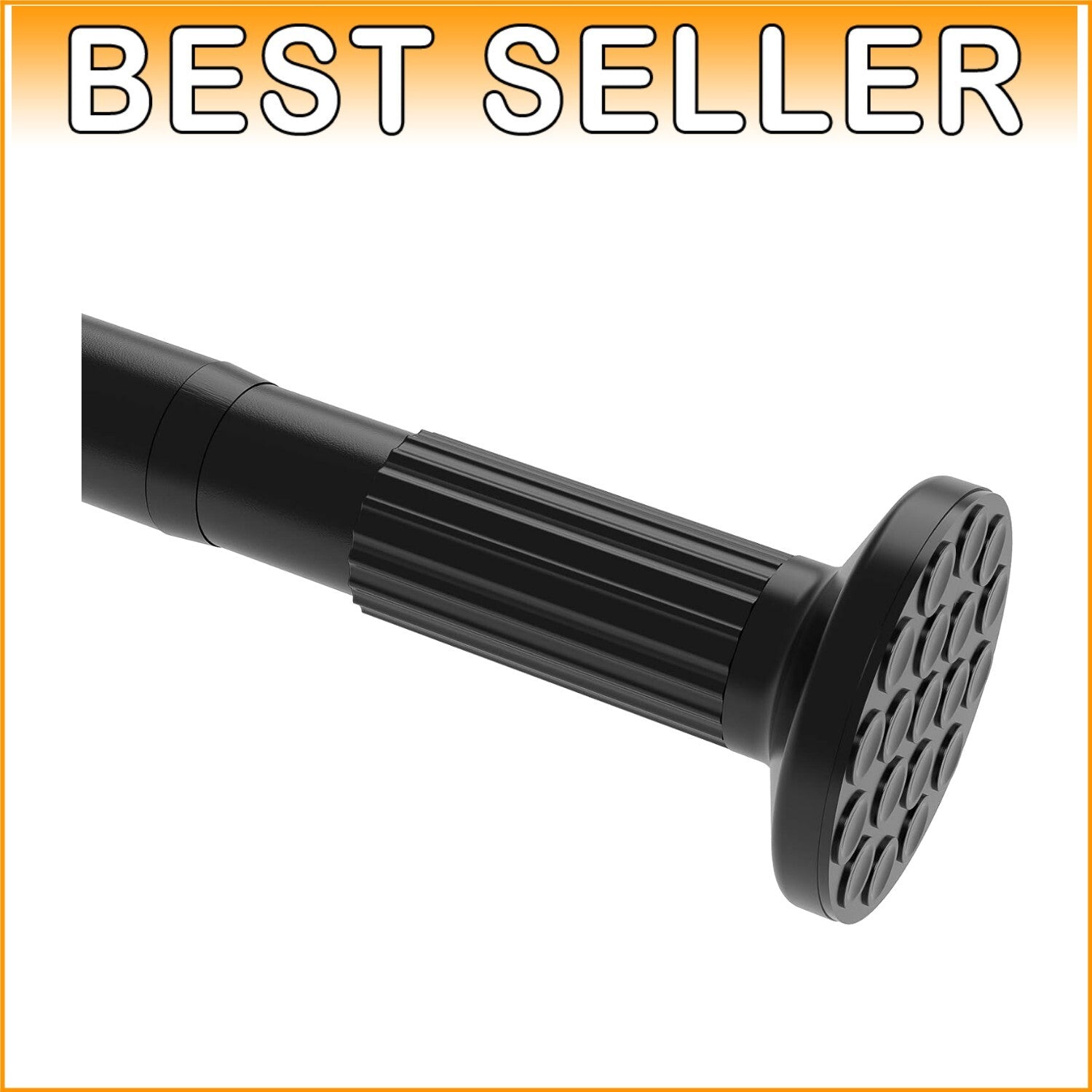 Durable 1.26 Inches Tension Rod for Shower, 51-165 Inches, Easy No-Drill Install
