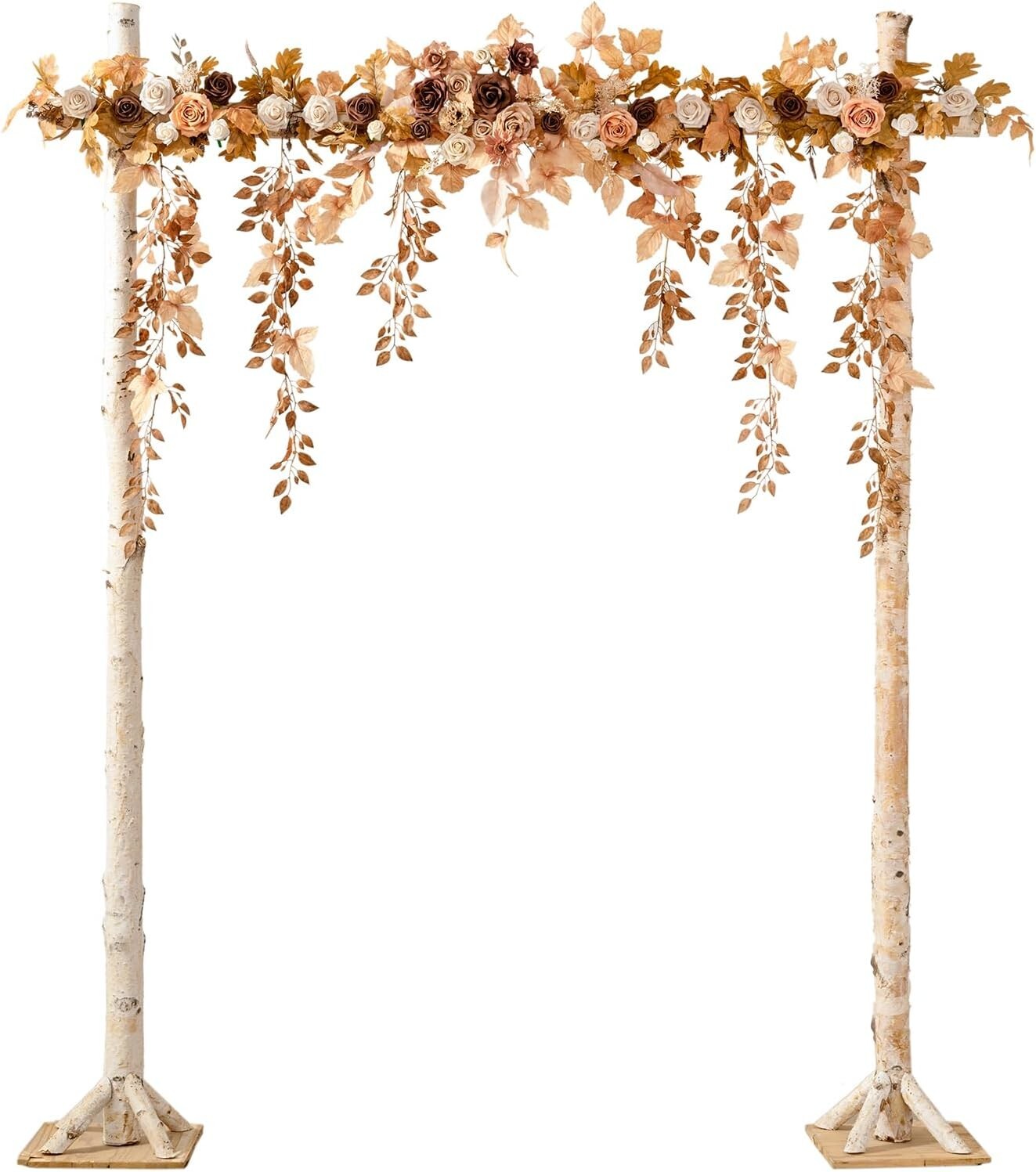 Versatile 6.5FT Floral Garland - Ideal Wedding Arch Decor & Photography Backdrop