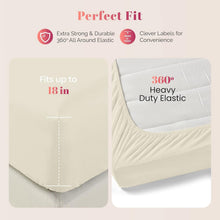 Load image into Gallery viewer, Soft &amp; Heavyweight Egyptian Cotton King Fitted Sheet - Luxurious 1000 TC Comfort