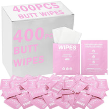 Load image into Gallery viewer, Gentle Alcohol-Free Wet Wipes for Adults - 400 Individually Wrapped for Travel
