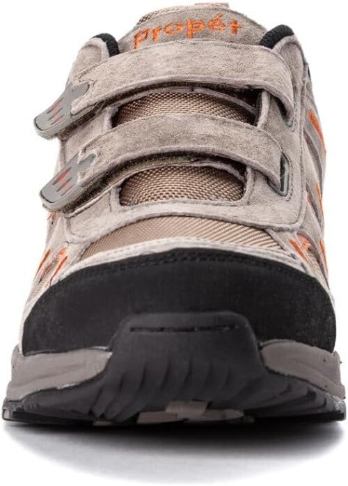 Men's Wide Slip-On Sneaker with Rubber Outsole and Orthotic Approval - Size 11