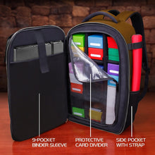Load image into Gallery viewer, Reinforced MTG Backpack for Card Games - Stylish and Functional Travel Solution