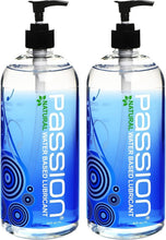 Load image into Gallery viewer, Natural Water-Based Personal Lubricant - Premium Twin Pack for Ultimate Pleasure