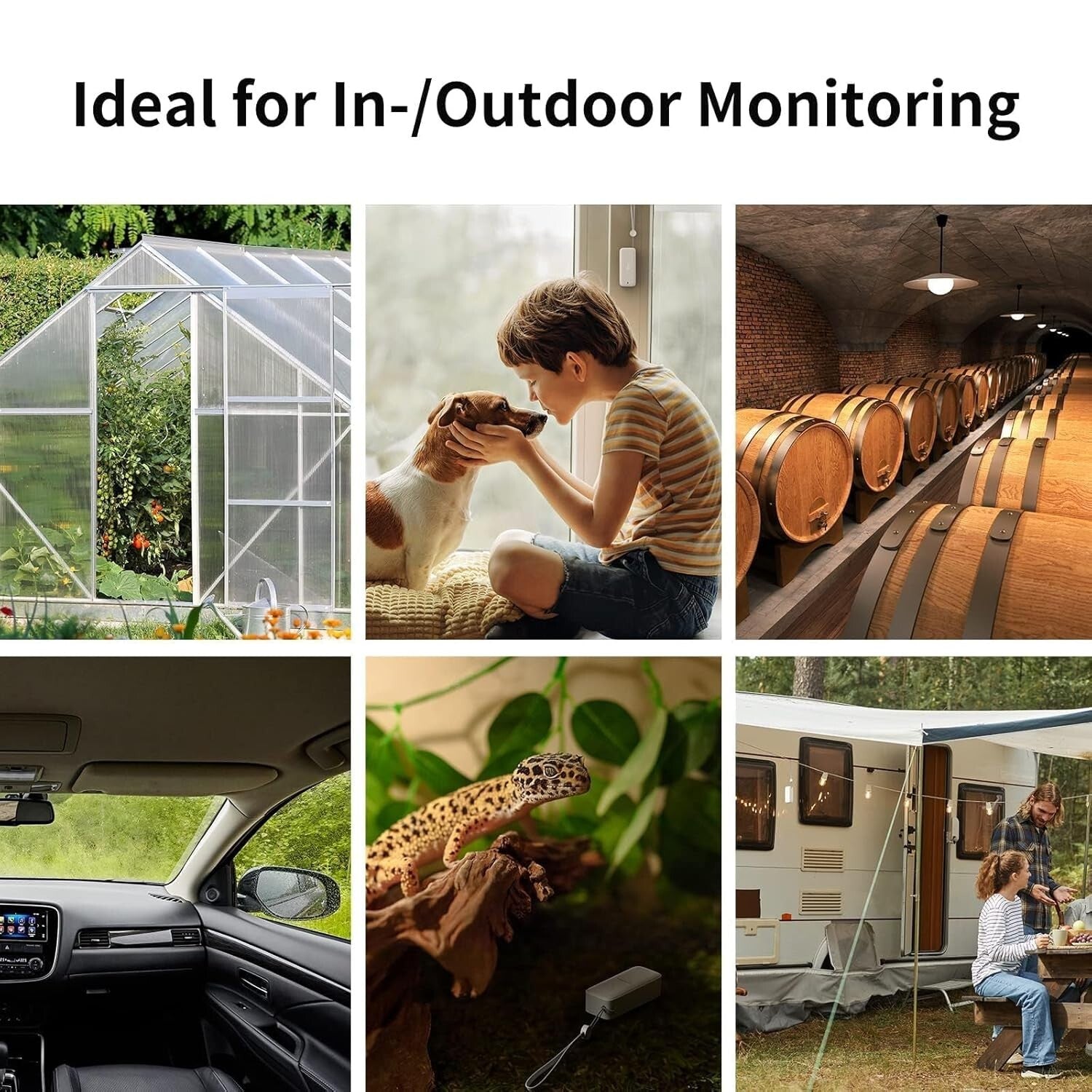 Comprehensive Wi-Fi Humidity Sensor Hub Bundle: 4 IP65 Monitors for Home Comfort