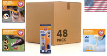 Load image into Gallery viewer, Premium Dog Dental Kit with Enzymatic Toothpaste &amp; Safe Fingerbrush - 48 Count