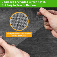 Load image into Gallery viewer, Heavy-Duty 48" x 100ft Fiberglass Window Screen Mesh Roll - Easy to Install