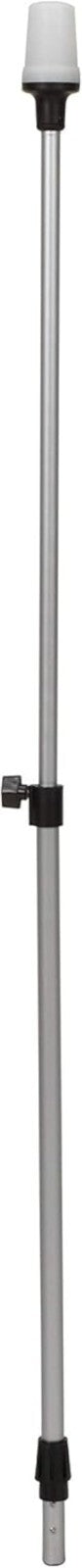 Effortless Setup Telescoping Pole Light - 12 Watts with Space-Efficient Storage