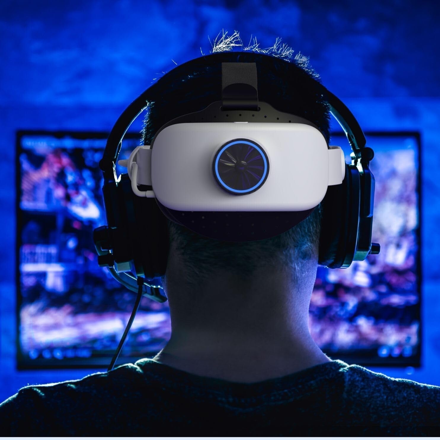 Ergonomic Battery Pack Head Strap for Meta Quest 3/3S – Ultimate Gaming Comfort