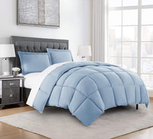 Load image into Gallery viewer, Elegant King Size Down Alternative Comforter Set - 3-Piece Lightweight Design