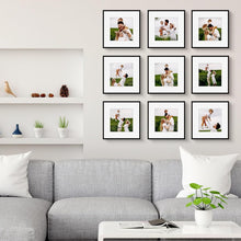 Load image into Gallery viewer, Contemporary 12x12 Metal Frames - Perfect for Engaging Gallery Wall Displays