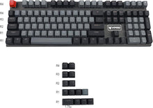 Load image into Gallery viewer, Waterproof Dolch 122 Key PBT Shine-Through Keycap Set for Mechanical Keyboards