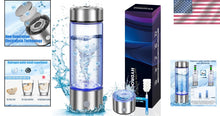 Load image into Gallery viewer, Rechargeable 420ml Hydrogen-Rich Water Bottle - Perfect for Travel &amp; Wellness