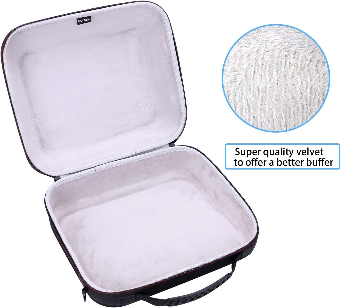 Lightweight Black & Gray Case for Cricut EasyPress 2/3 - Perfect Protection