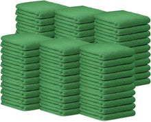 Load image into Gallery viewer, Lightweight Cotton Bar Mop Towels, 60 Pack - 14"x17" Lint-Free Cleaning Rags