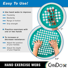 Load image into Gallery viewer, 7'' Color-Coded Hand Therapy Device for Rehabilitation - Lightweight &amp; Durable