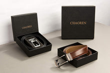 Load image into Gallery viewer, Men's Luxury Leather Ratchet Belt Pack of Two - Adjustable &amp; Scratch Resistant