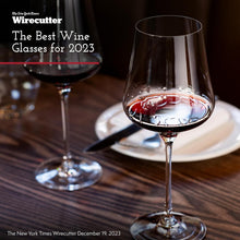 Load image into Gallery viewer, Seamless Crystal Wine Glasses - Set of 2 for Red and White Wines in Gift Box